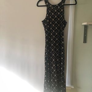 Free People Fitted Black Dress